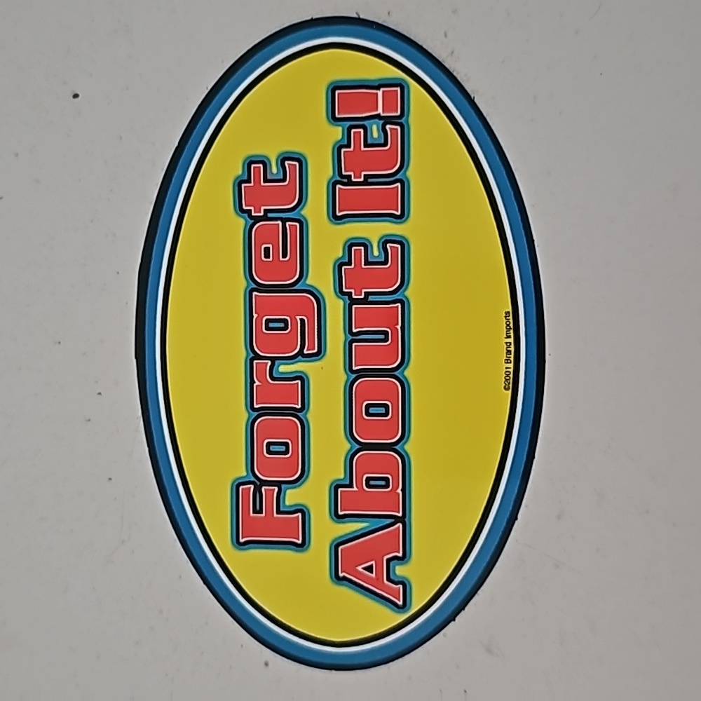 10/$25 vintage y2k forget about it sticker